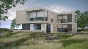 Exterior Archviz - Coulisse House Of Connectivity