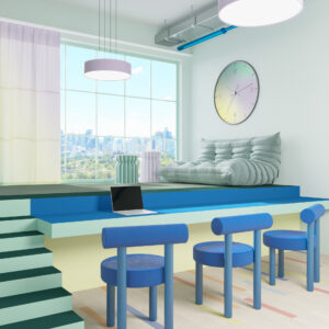 Interior Archviz - Forbo Moods Of The Season: Spring